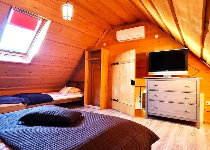 Шале Osrodek Wczasowy Na Borach Корбелюв