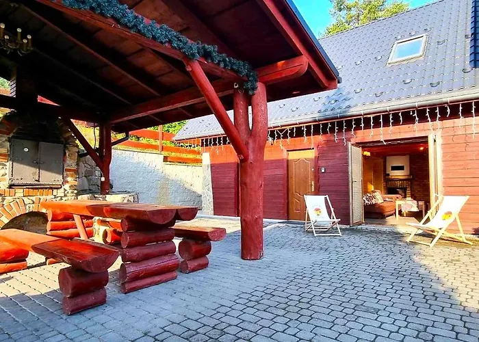 شاليه Osrodek Wczasowy Na Borach كوربييلوف